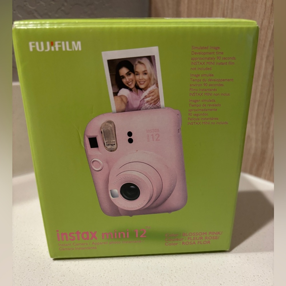 Fujifilm Pink Simulated Camera for Instant Photography